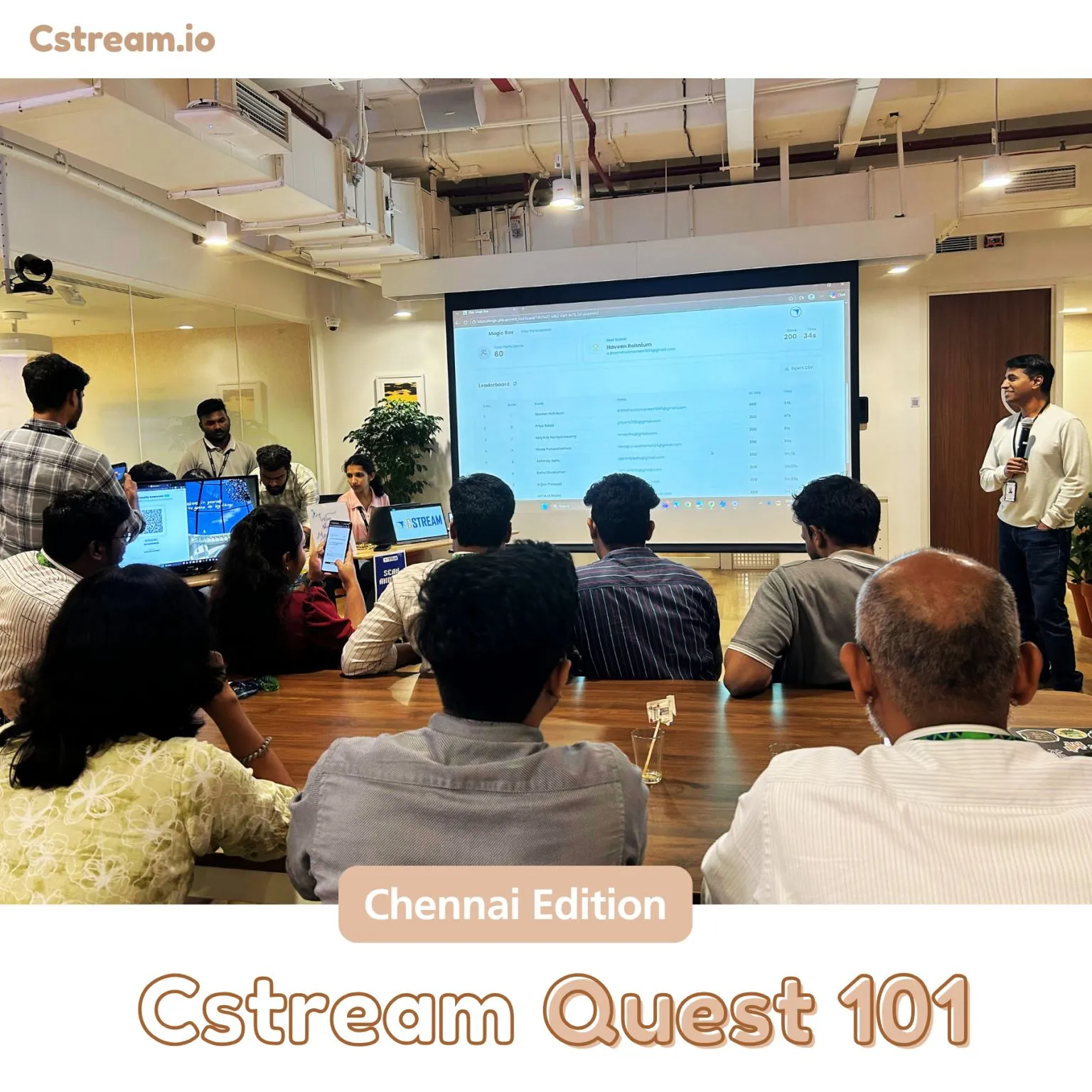 Cstream Security Awareness Challenge: Chennai
